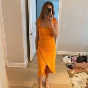 FREE PEOPLE at dusk midi dress